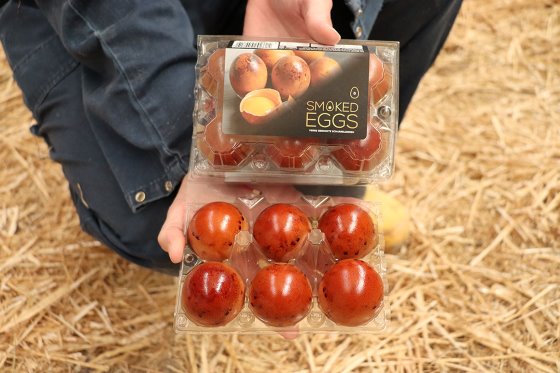 Empresa holandesa explora nicho com ovos defumados