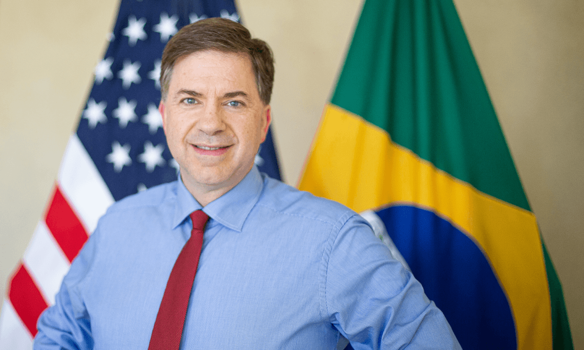 Embaixador dos EUA diz que Brasil pode virar ‘herói ambiental’