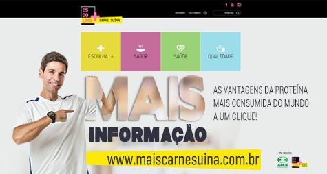 ABCS apresenta inovações no site Mais Carne Suína