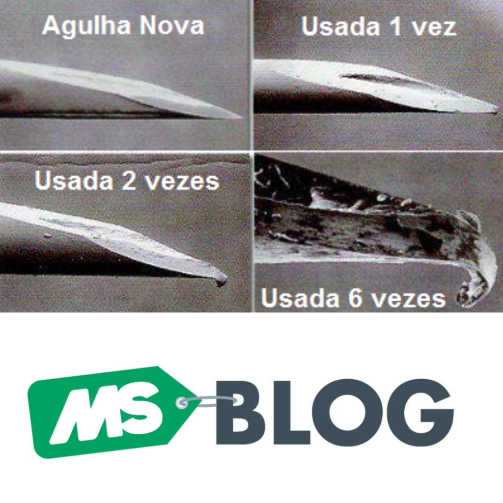 Reutilização de agulhas – um senhor prejuízo!