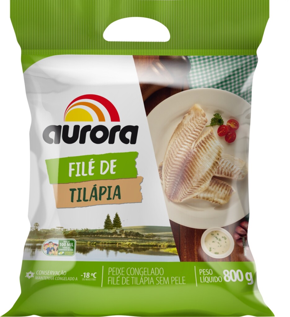 Cooperative enters the area of fish and launches filet of tilápia