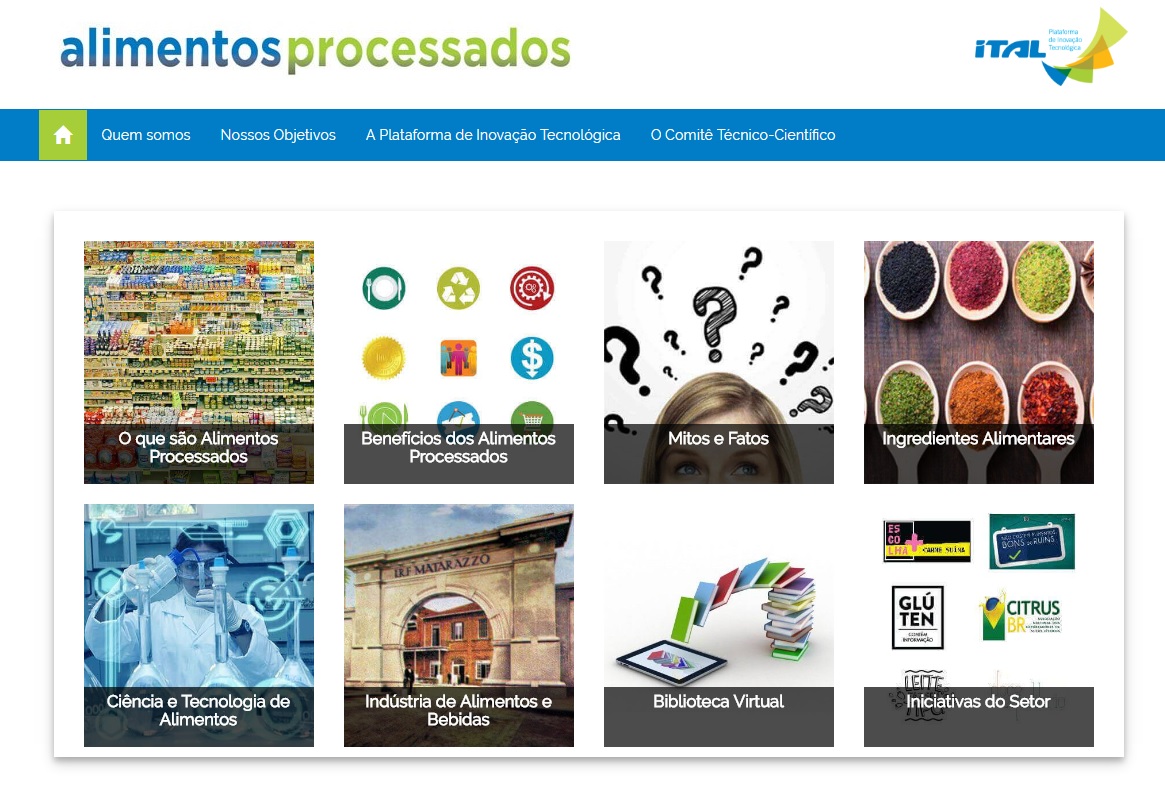 Para debater qualidade dos alimentos processados, ITAL lança plataforma digital
