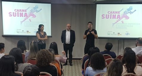 ABCS promove a carne suína entre profissionais da saúde em evento com Marcio Atalla