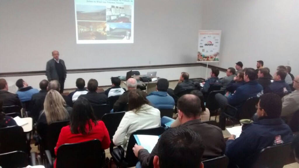 Aurora recebe capacitação sobre Gestão da Água na Suinocultura