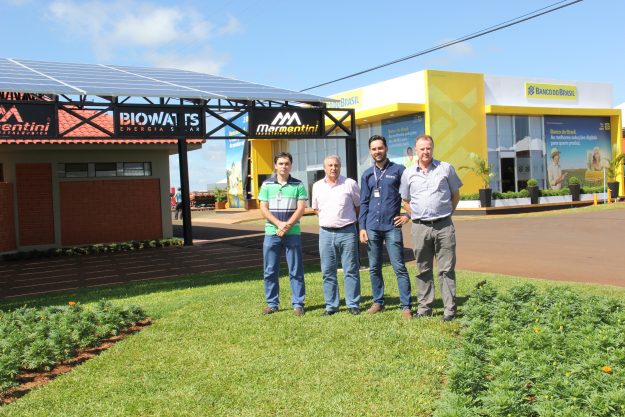 Show Rural Coopavel tem maior planta de placas solares do Paraná