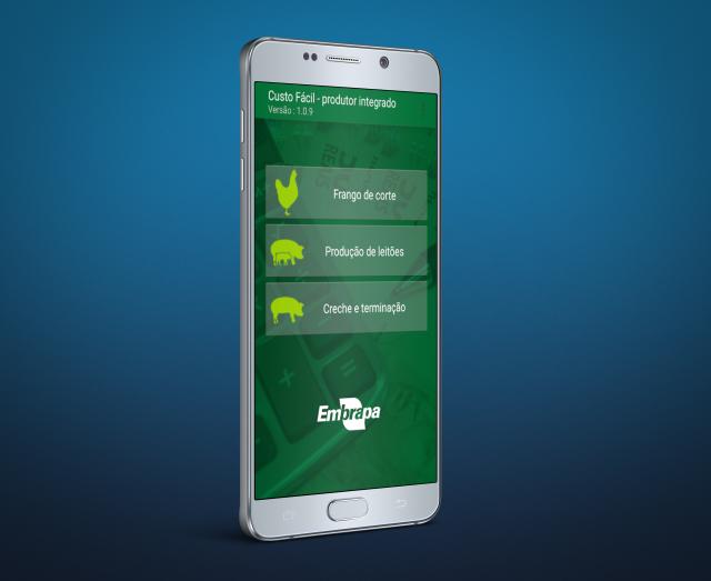 Aplicativo para celular calcula custo de produção de suínos e de frangos de corte