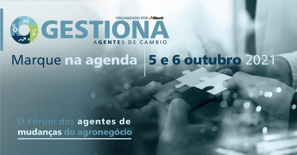 Gestão no agronegócio será tema de fórum virtual gratuito