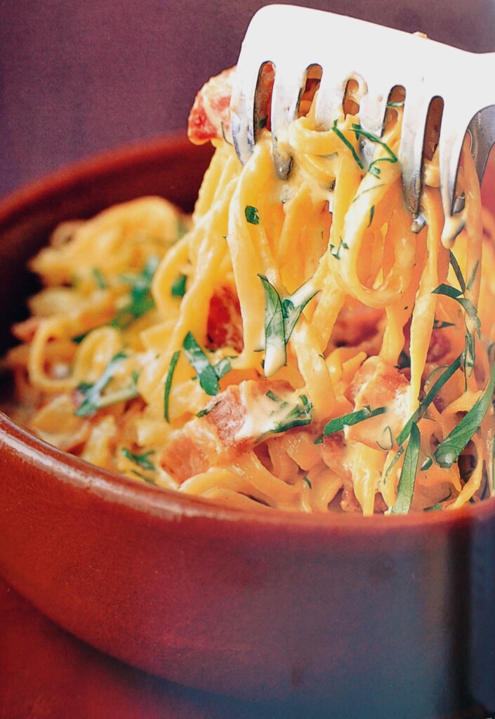 Linguine à carbonara