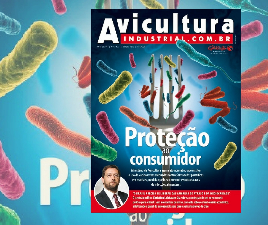 Vacinas vivas para salmonelas paratíficas em matrizes estão permitidas
