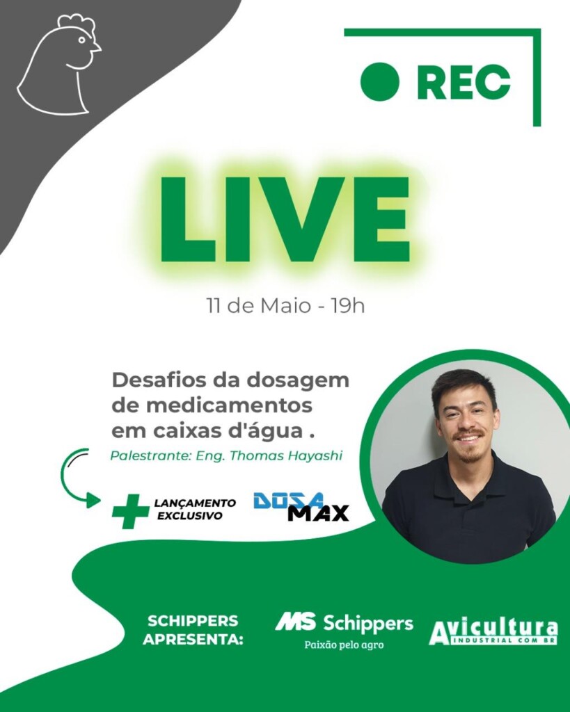 Os desafios em dosagem de medicamentos em caixas d’água é tema de live da MS Schippers