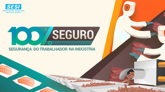 Segurança no trabalho é foco de vídeos do SESI para frigoríficos de aves e suínos