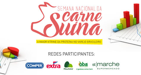 Semana nacional da Carne Suína se confirma como maior vitrine da proteína no varejo brasileiro