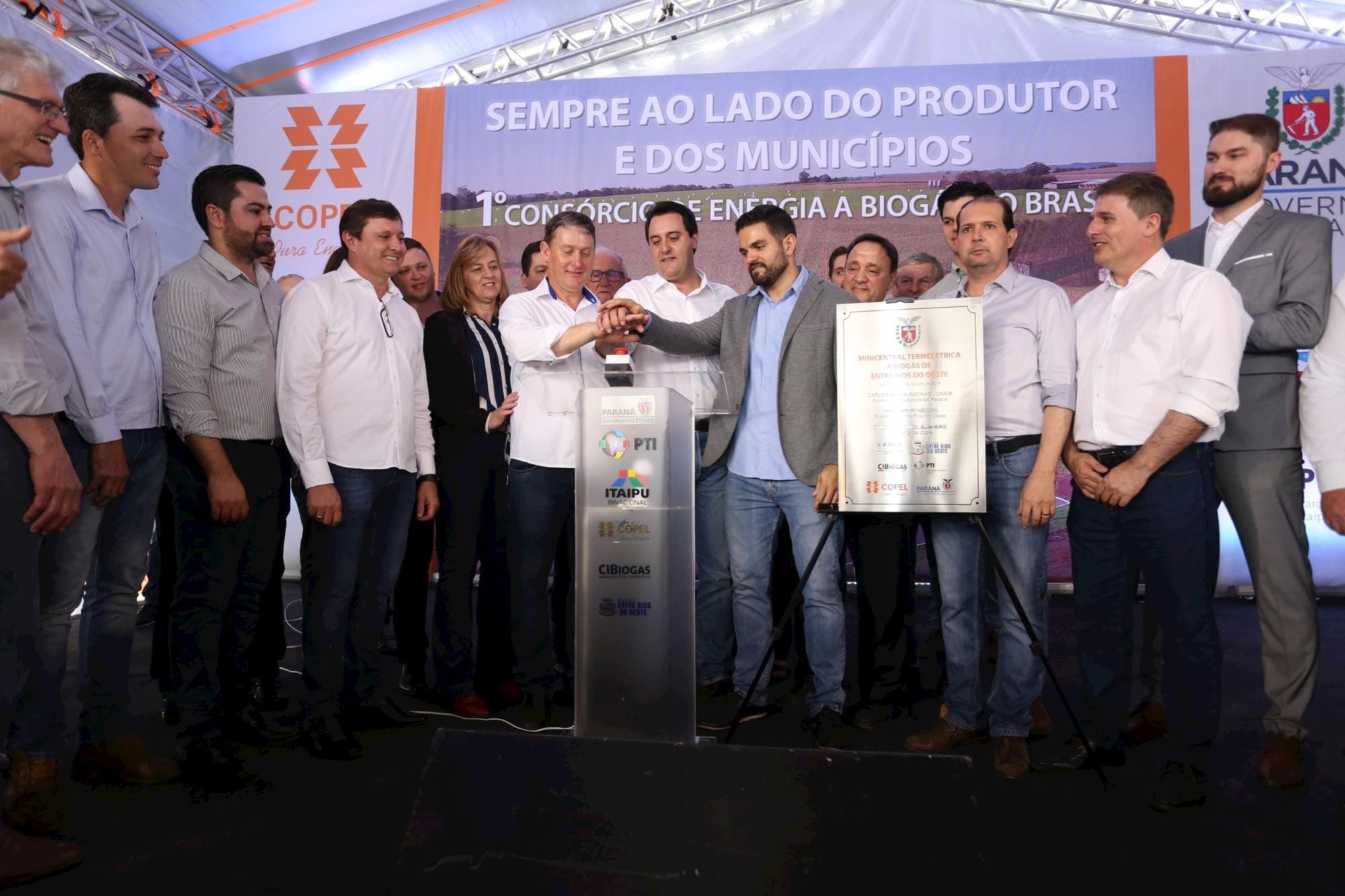 Paraná inaugura primeira termelétrica de biogás do Brasil