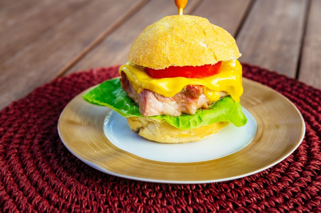 Sanduíche de pernil