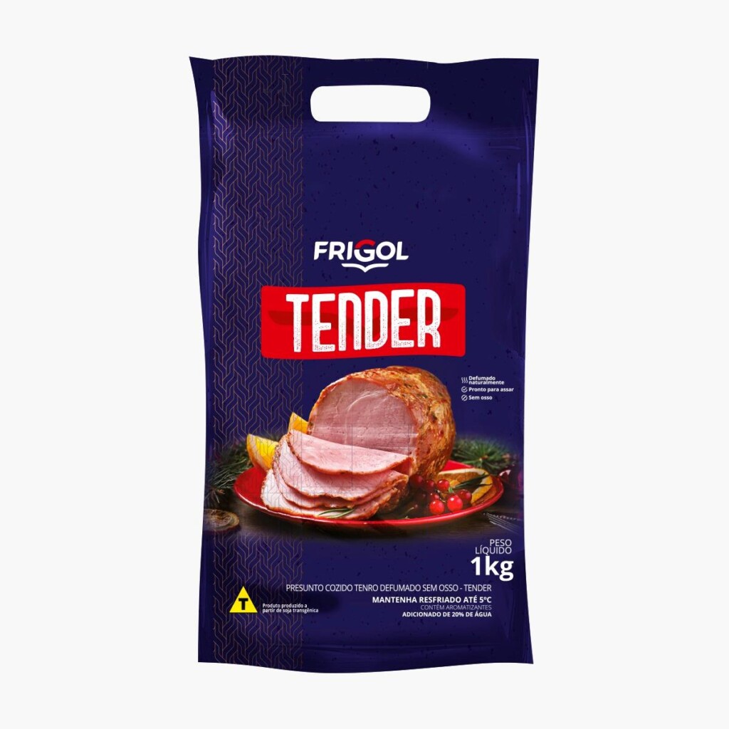 Frigol lança Tender feito 100% de pernil suíno