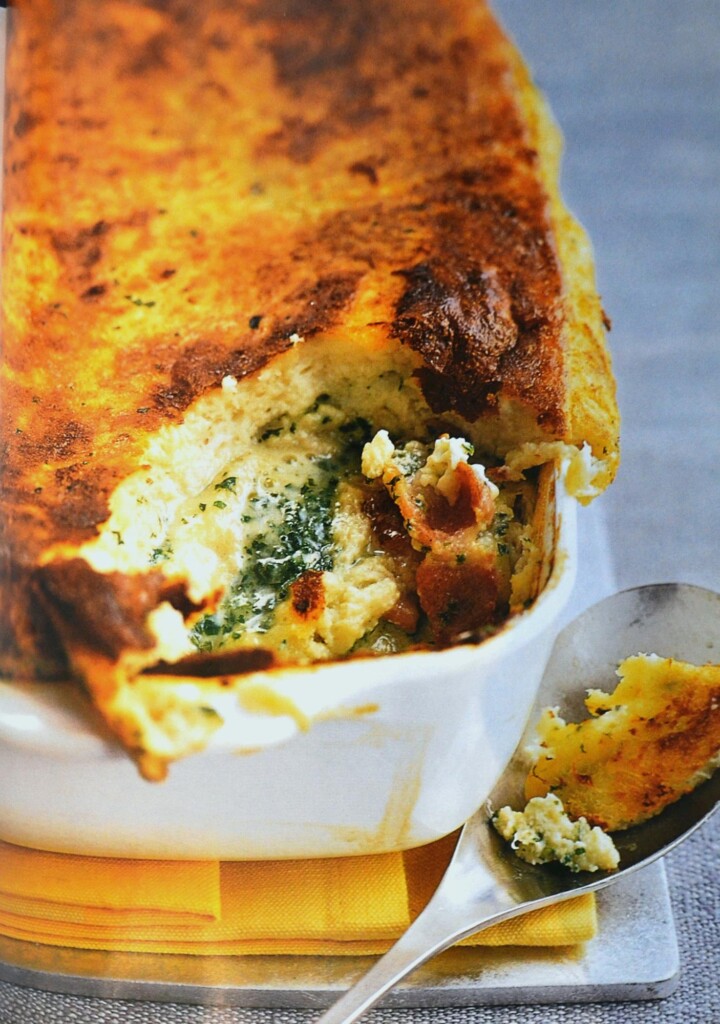 Rabanadas edredom com ervas e bacon