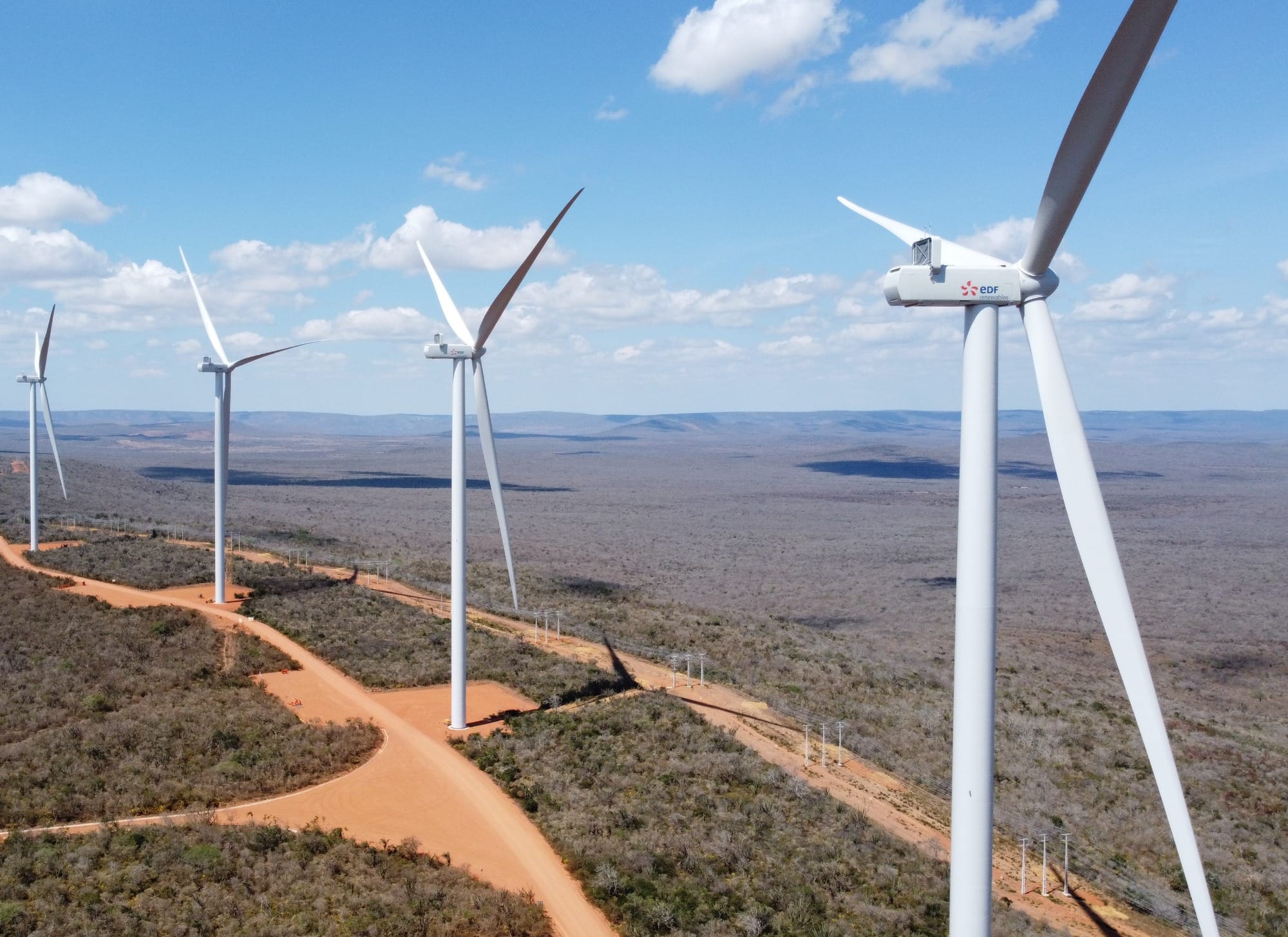 EDF Renewables inicia operação do complexo eólico que suprirá demanda da Braskem