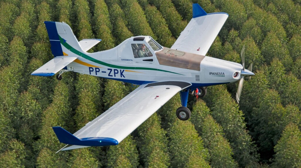 Vendas do avião agrícola Ipanema da Embraer aumentam 48% em 2021