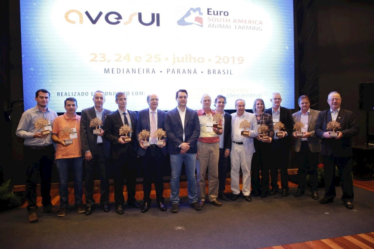 Prêmio Quem é Quem marca abertura da AveSui EuroTier 2019 Prêmio Quem é Quem marca abertura da AveSui EuroTier 2019