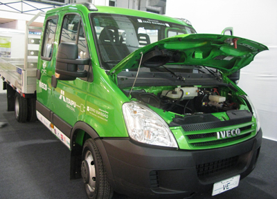 AveSui: Itaipu Binacional expõe caminhão elétrico na Feira Biomassa & Bioenergia