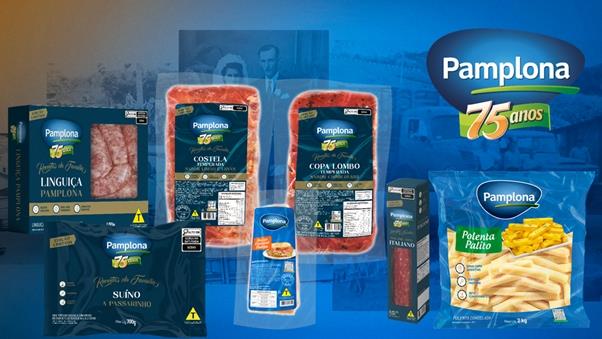Comemorando 75 anos, Pamplona Alimentos apresenta novidades