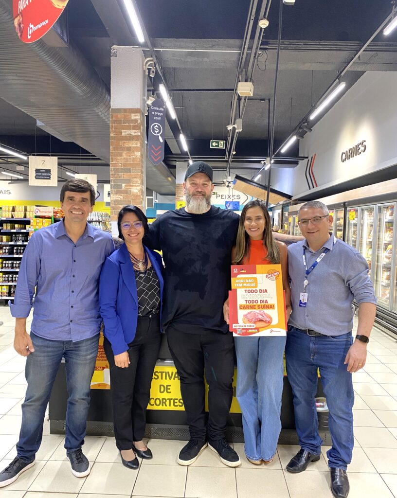 ABCS e Super Bompreço promovem carne suína no Nordeste em campanha