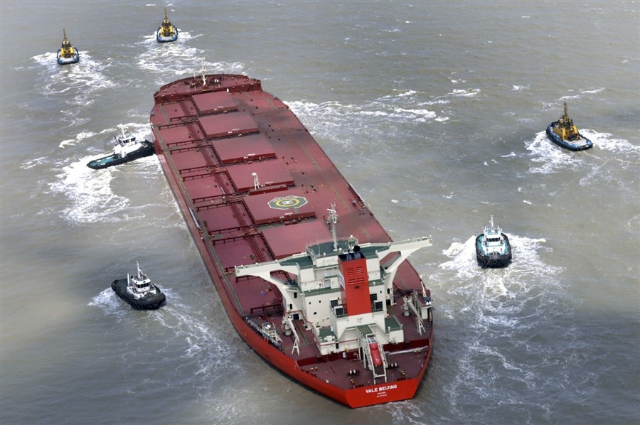 Vale incorpora energia eólica no maior navio minerador do mundo