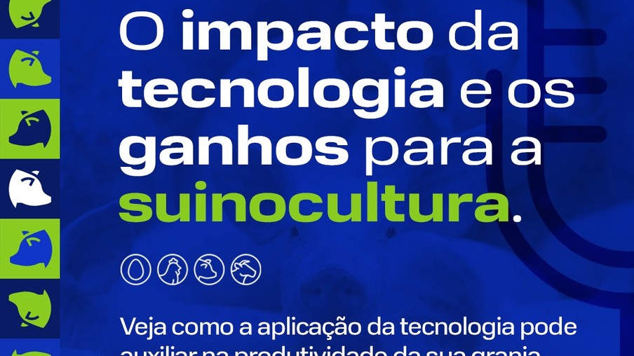 InoBram promove nesta segunda-feira live sobre o impacto da tecnologia na suinocultura