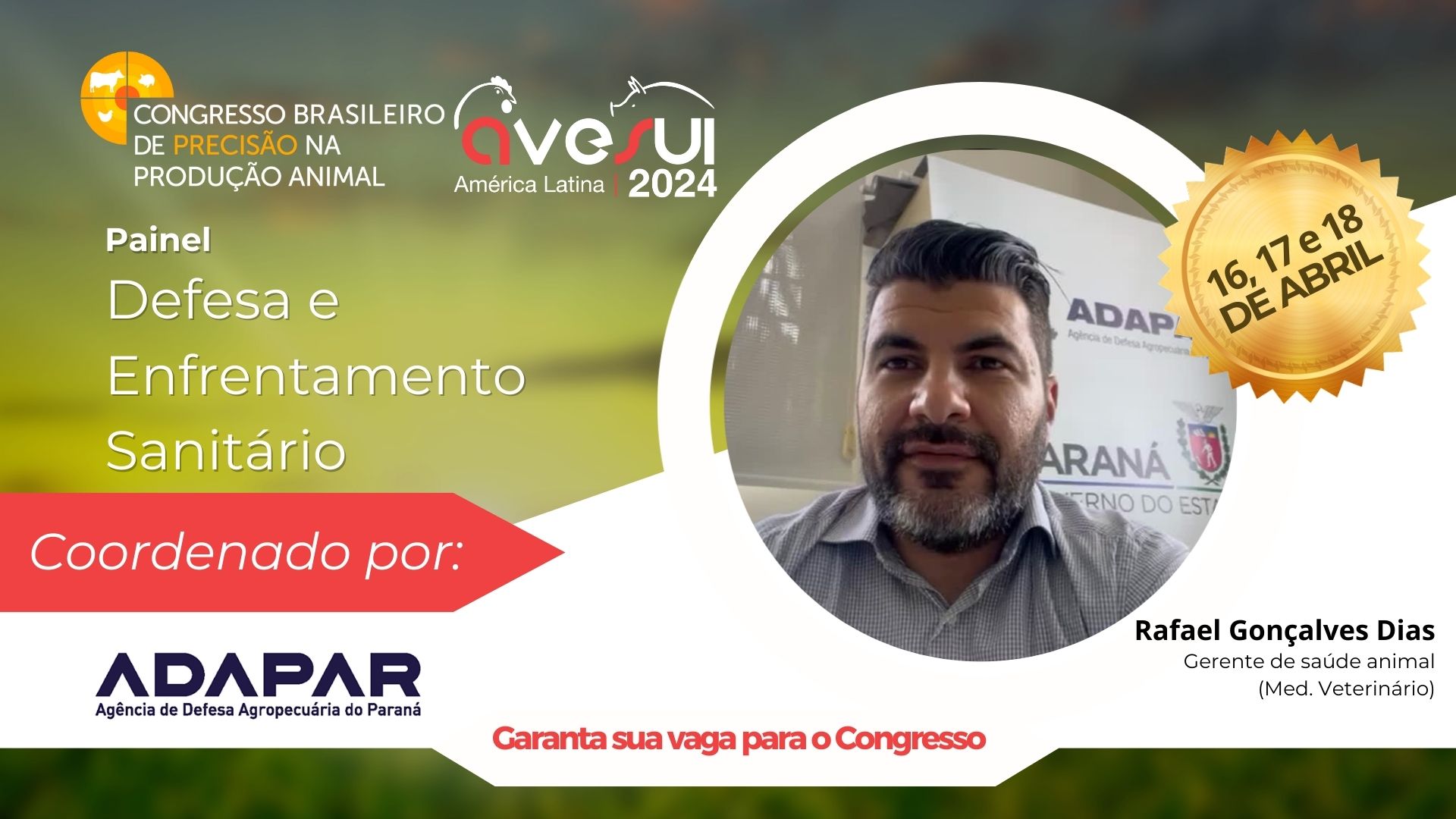 Adapar e AveSui: Juntos em prol da sanidade dos setores de aves e suínos Adapar e AveSui: Juntos em prol da sanidade dos setores de aves e suínos