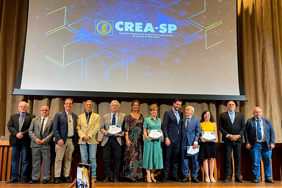 Ital é homenageado em sessão solene do Crea-SP