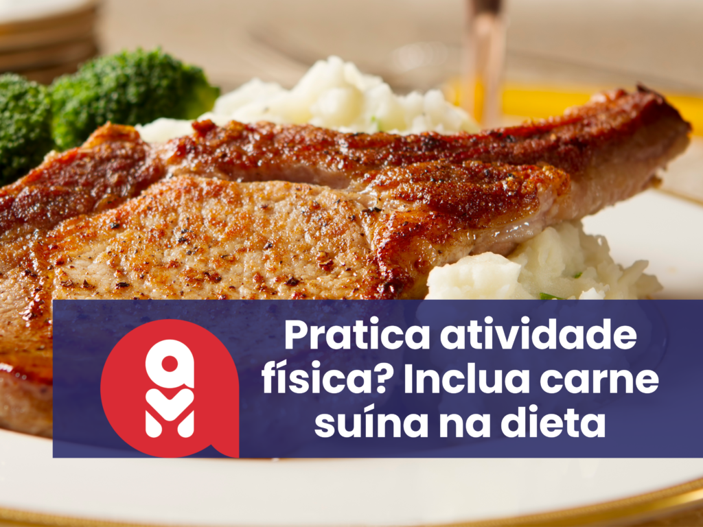 Pratica atividade física? Confira 8 motivos para incluir a carne suína em sua dieta