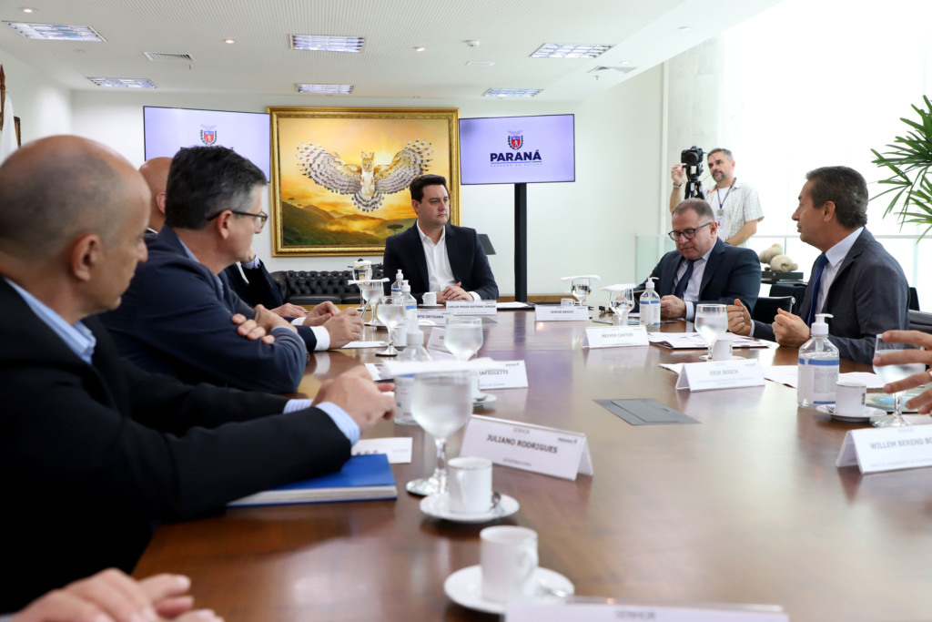 Carlos Massa apresenta Nova Ferroeste a catarinenses que estão investindo no Paraná