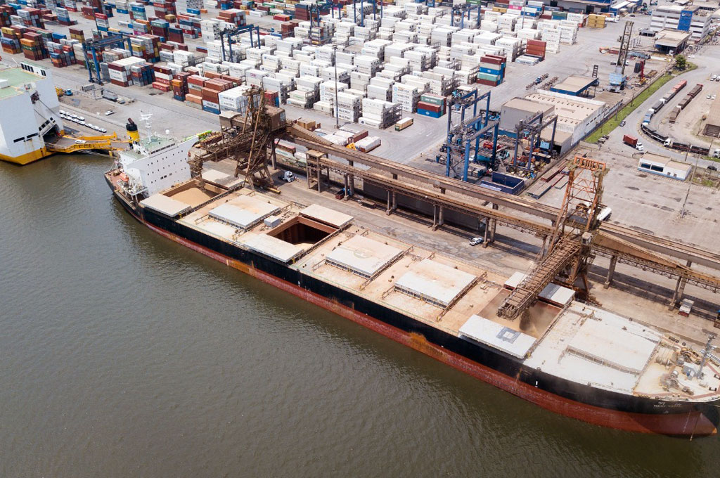 TCP aumenta movimentação de cargas do agro em 17,2% de janeiro a abril de 2024