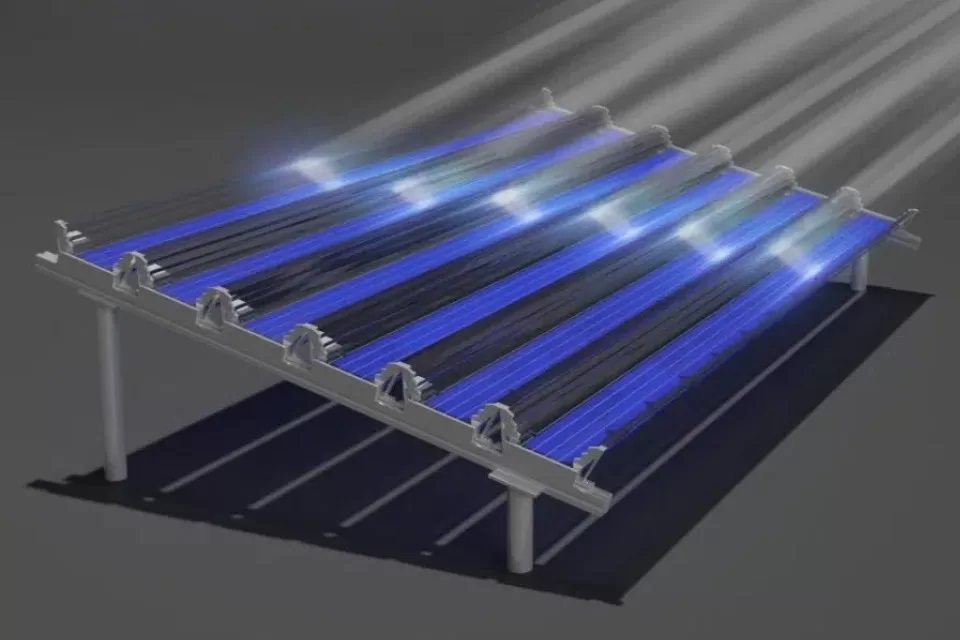 Vidro ótico com inteligência artificial impulsiona eficiência de painéis solares em 20%