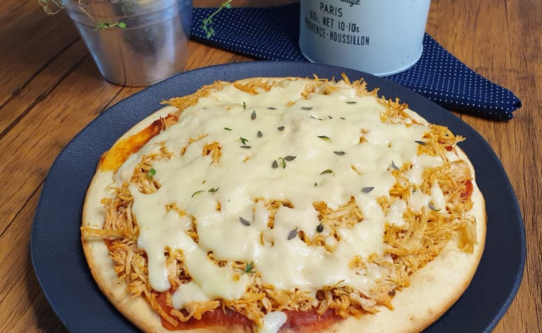 Pizza de frango de liquidificador: Prático para esse fim de semana!