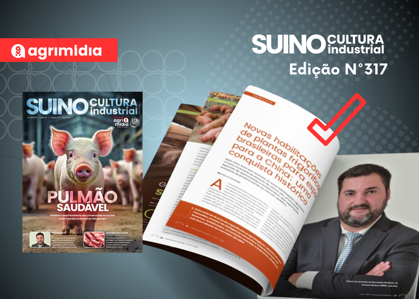 Luís Rua fala sobre as novas habilitações de plantas frigoríficas brasileiras para exportar para a China Luís Rua fala sobre as novas habilitações de plantas frigoríficas brasileiras para exportar para a China