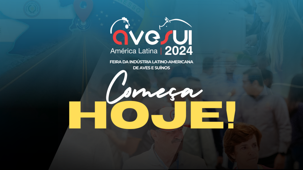 A AveSui, feira de negócios do setor de aves e suínos, começa hoje em Medianeira, no Paraná