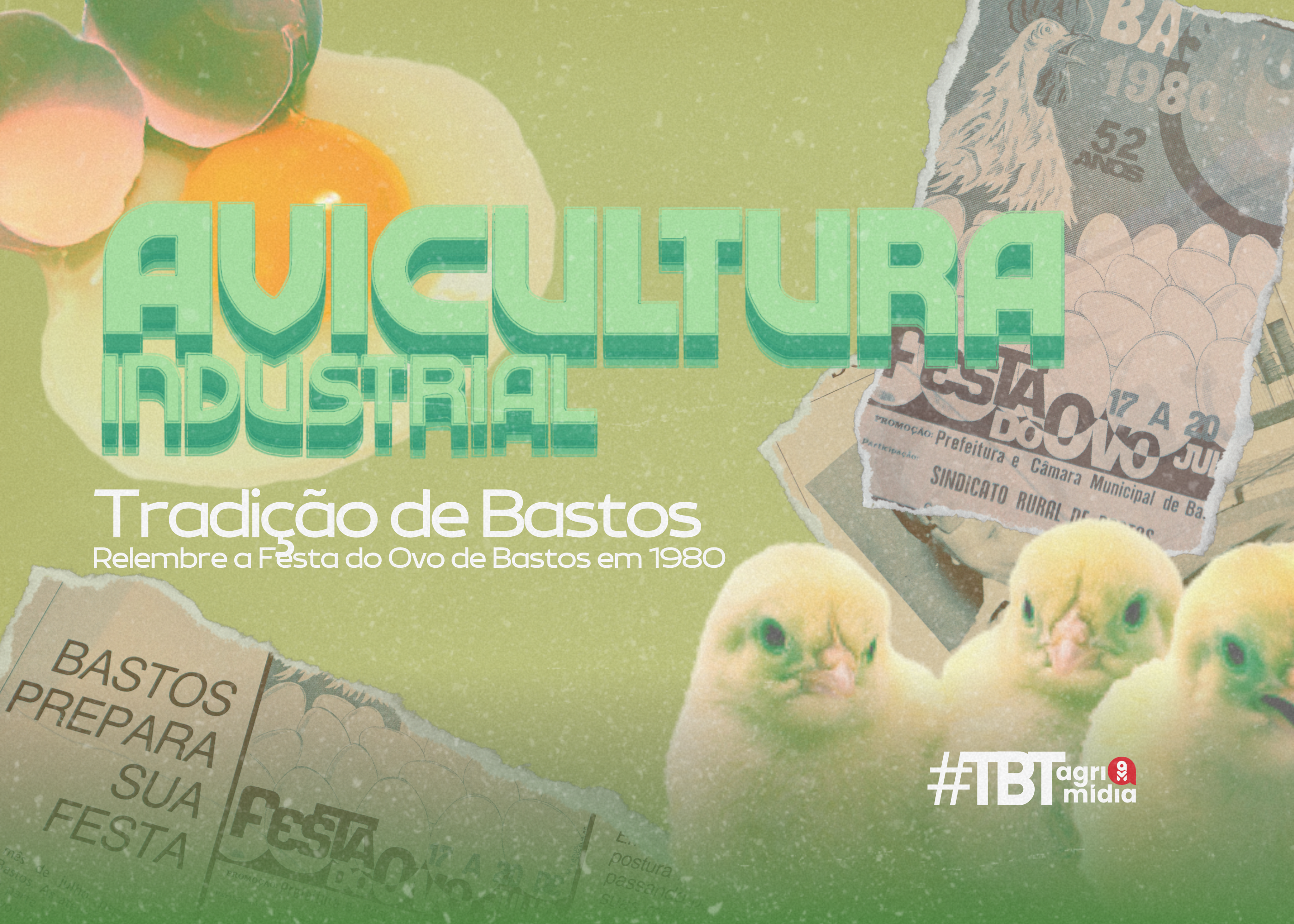 #tbtAgrimídia: Relembre a Festa do Ovo de Bastos em 1980