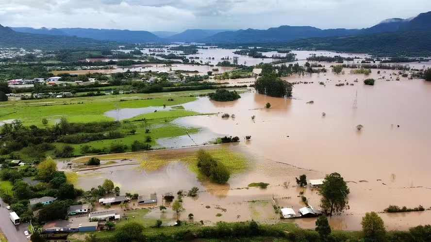 Chuvas fortes retornam ao Rio Grande do Sul nesta quarta-feira