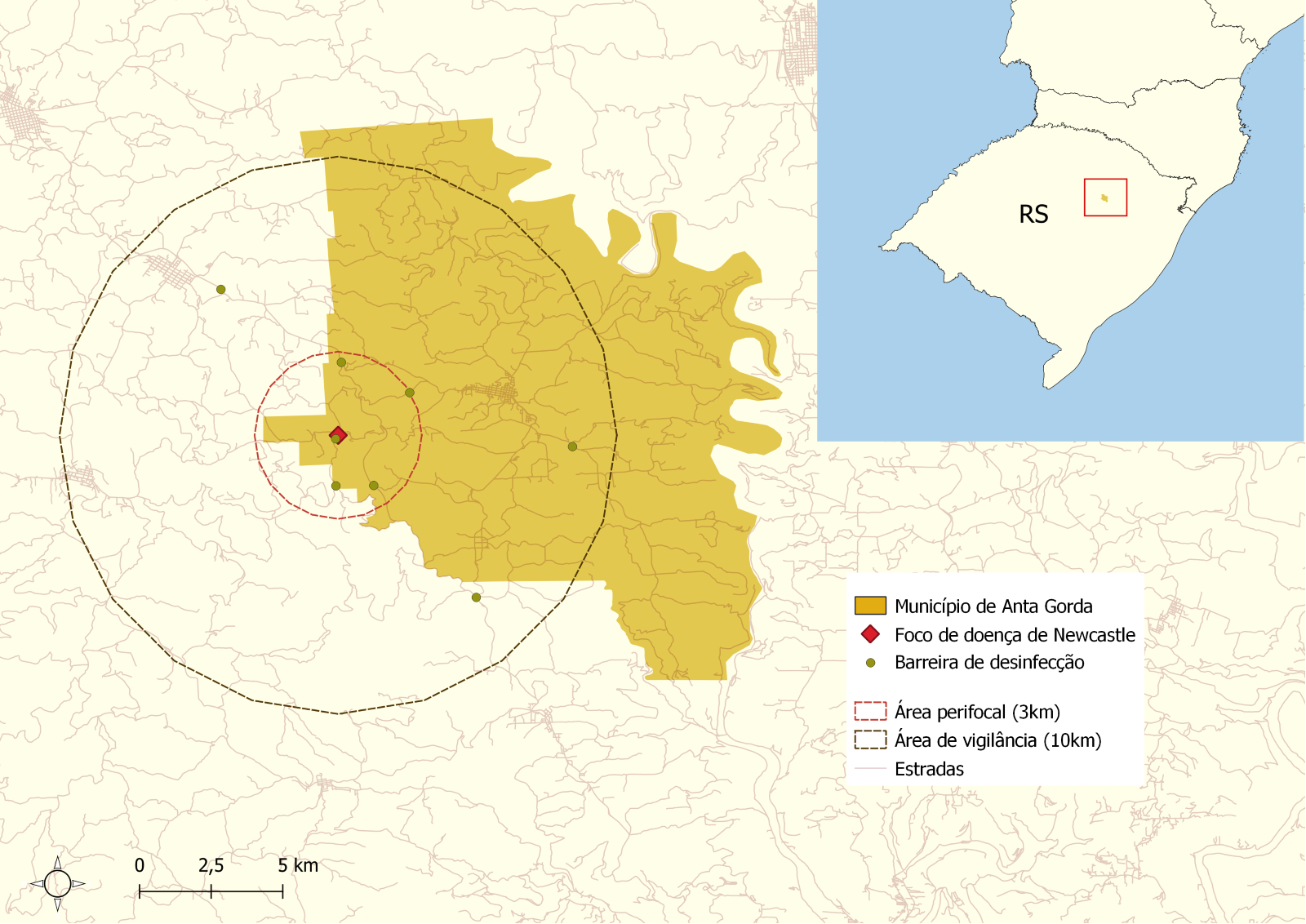 MAPA Intensifica Monitoramento para Controle da Doença de Newcastle no Rio Grande do Sul MAPA Intensifica Monitoramento para Controle da Doença de Newcastle no Rio Grande do Sul