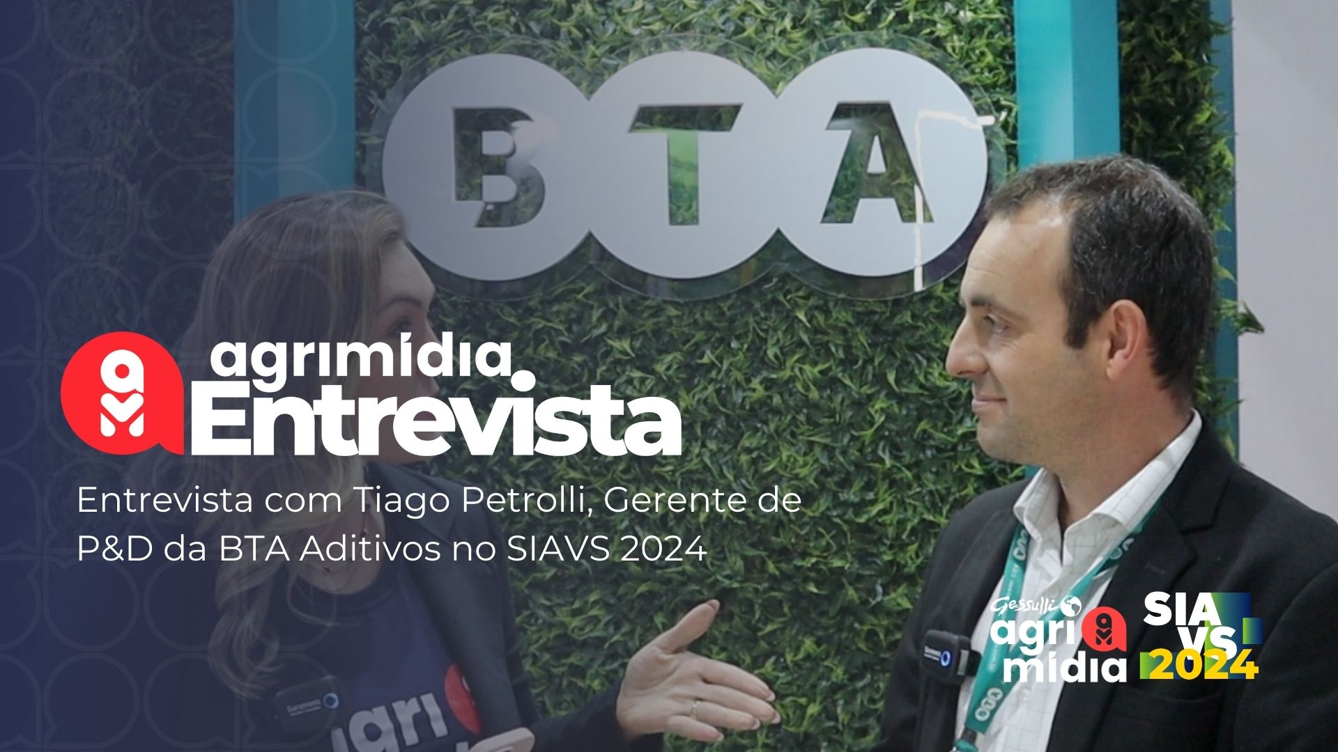 Agrimidia Entrevista: BTA lança primeira enzima líquida produzida 100% no Brasil, trazendo inovação para o SIAVS 2024 Agrimidia Entrevista: BTA lança primeira enzima líquida produzida 100% no Brasil, trazendo inovação para o SIAVS 2024