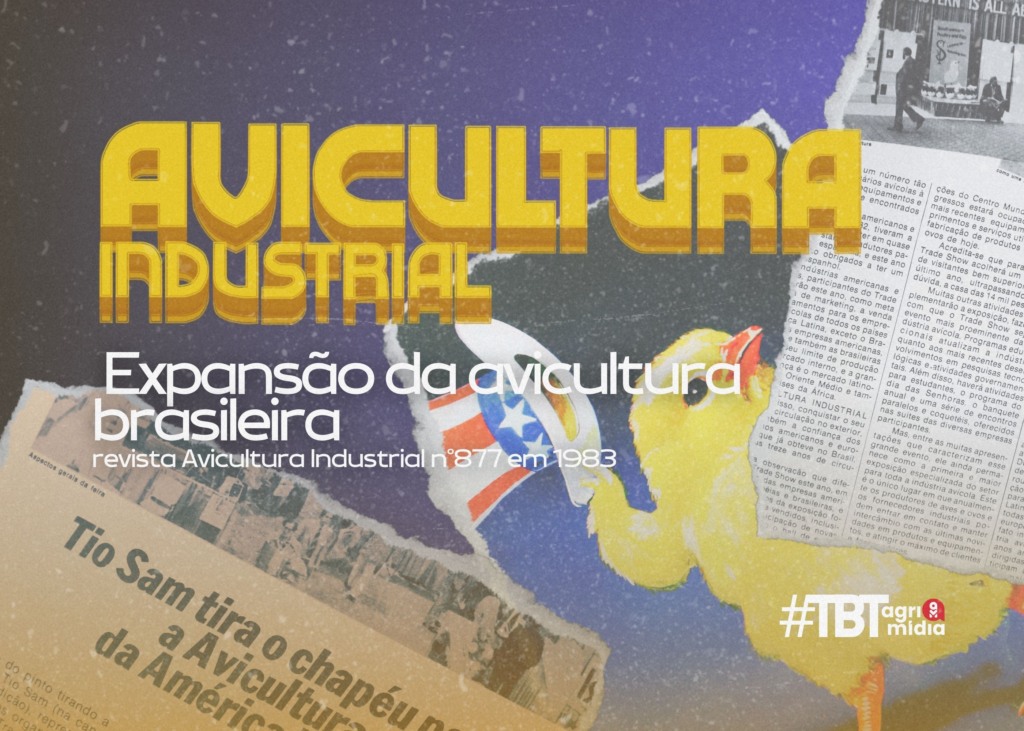 #TBT Agrimidia: Expansão da avicultura brasileira para os Estados Unidos nos anos 80