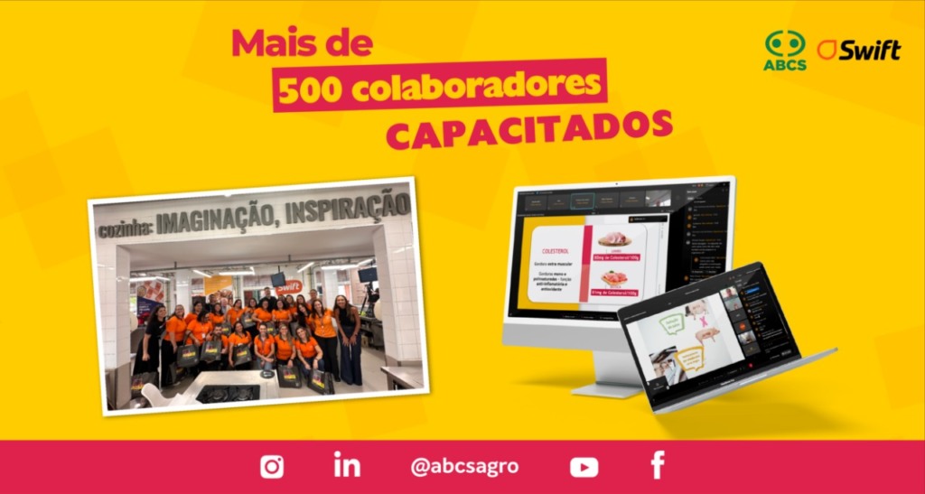 ABCS e Swift unem forças em parceria inovadora para impulsionar o consumo de carne suína no Brasil