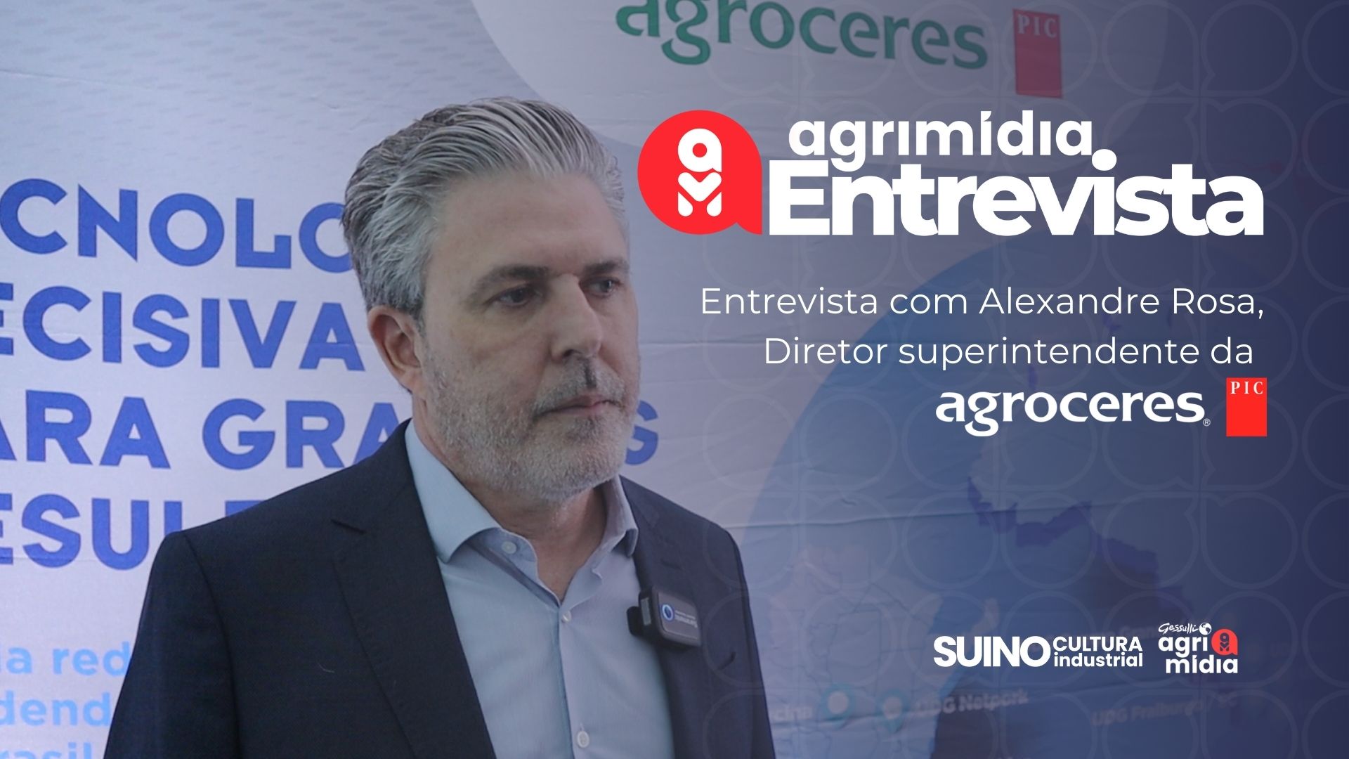 Agrimidia Entrevista: Exclusiva com Alexandre Rosa, diretor superintendente da Agroceres PIC na Inauguração da nova UDG em Campo Grande (MS)
