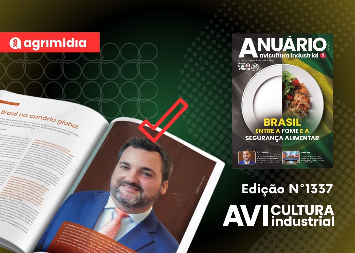 Avicultura Industrial em Foco: entrevista com Luis Rua, atual secretário de Comércio e Relações Internacionais do MAPA – “Brasil no cenário global” Avicultura Industrial em Foco: entrevista com Luis Rua, atual secretário de Comércio e Relações Internacionais do MAPA – “Brasil no cenário global”