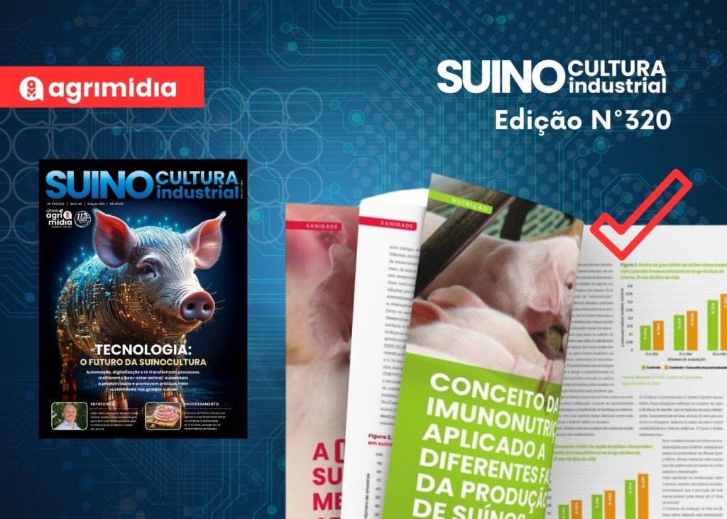 Suinocultura Industrial em Foco: “Conceito da Imunonutrição aplicado a diferentes fases da produção de suínos”