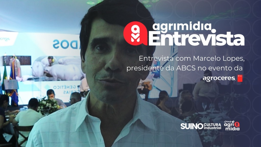 Agrimidia Entrevista: Brasil se destaca no mercado global de genética suína, afirma Marcelo Lopes, presidente da ABCS