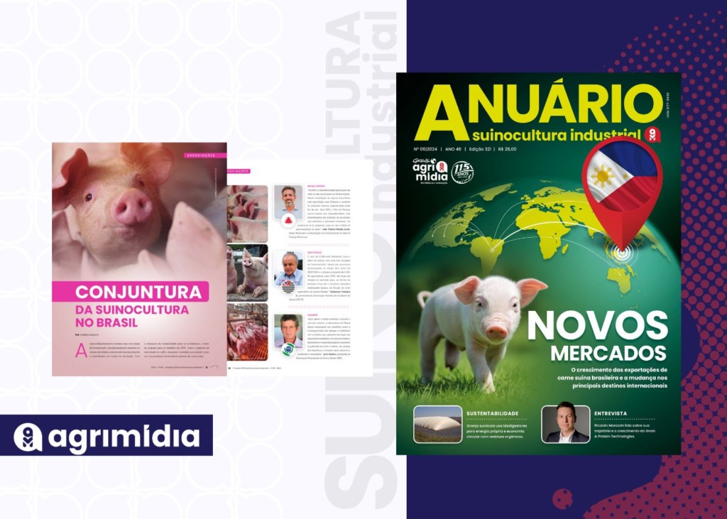 Anuário 2024/2025 Suinocultura Industrial – “Conjuntura da suinocultura no Brasil”