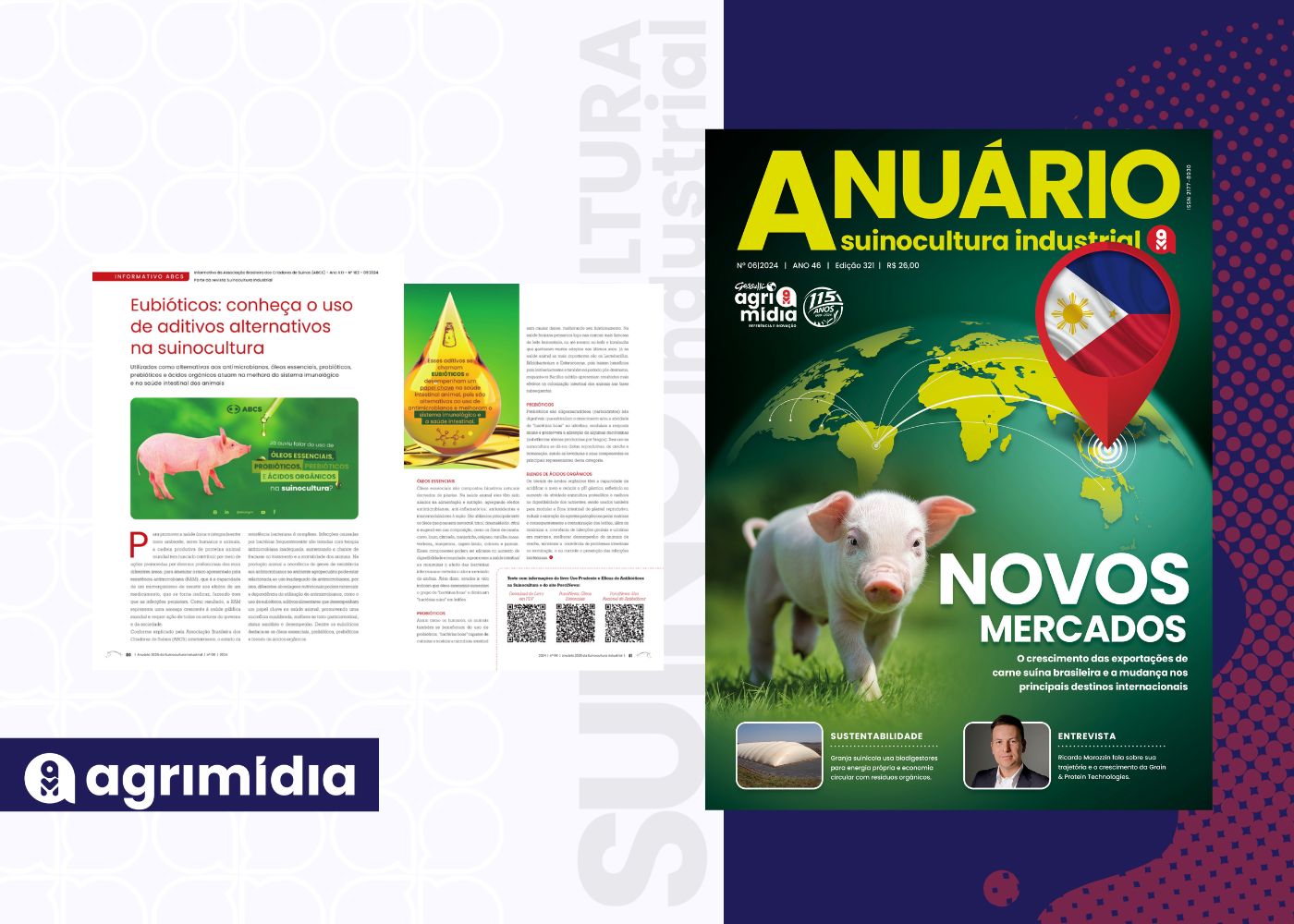 Anuário Suinocultura Industrial: Eubióticos – conheça o uso de aditivos alternativos na suinocultura, por ABCS Anuário Suinocultura Industrial: Eubióticos – conheça o uso de aditivos alternativos na suinocultura, por ABCS