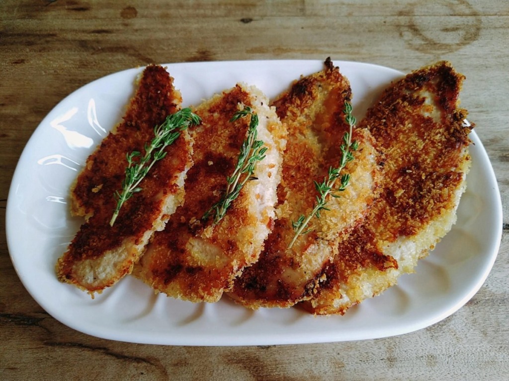 Receita deliciosa de frango crocante assado